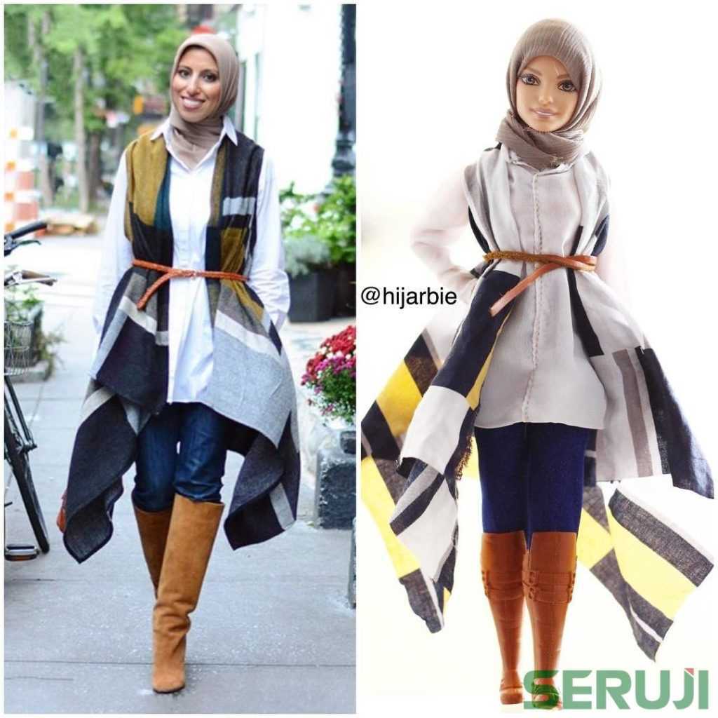 Ini Dia Para Hijaber Dunia yang Disulap Jadi Barbie   SERUJI