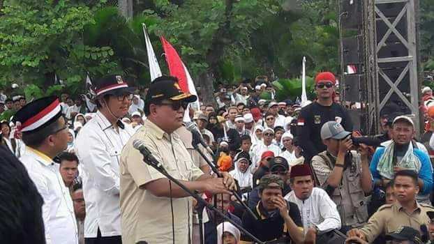 Prabowo - Aksi Bela Rohingya di Jakarta prabowo subianto