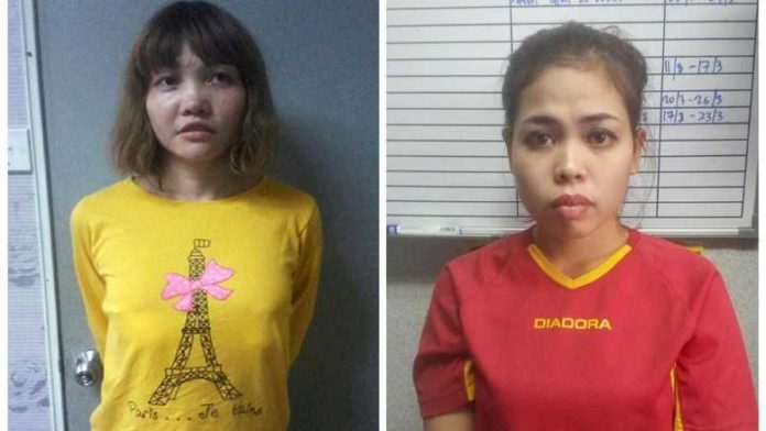 Doan Thi Huong dan Siti Aisyah kim jong nam