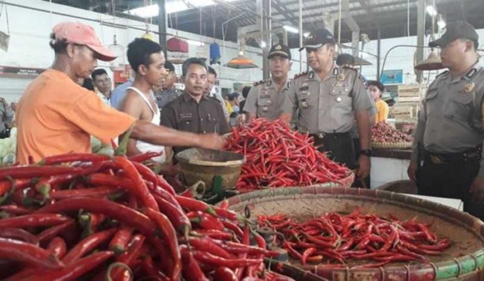 Satgas Pangan sidak harga sembako Satgas Pangan sidak harga sembako