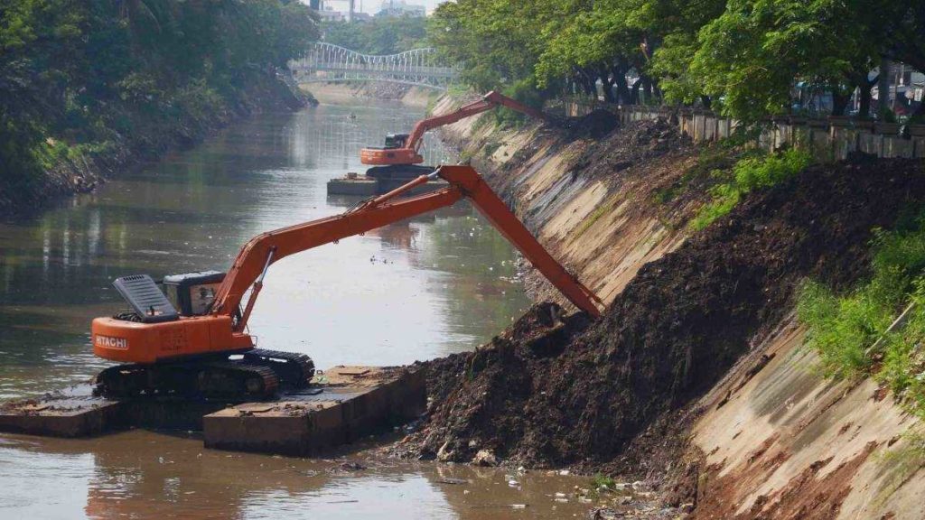 Minimalkan Banjir, Warga Desa Kaong Minta Normalisasi Sungai — SERUJI