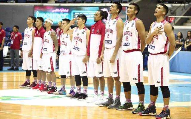 Tim Basket Putra Indonesia di Asian Games 2018