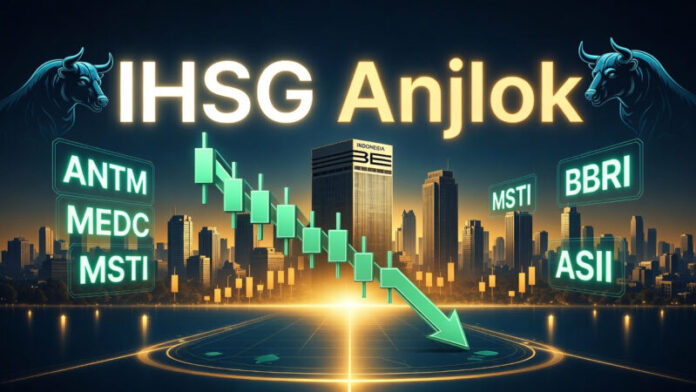 prediksi IHSG hari ini anjlok
